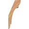Ekena Millwork 5 1/2"W x 6"D x 14"H Olympic Smooth Knee Brace, Western Red Cedar BRC06X06X14OLY00SWR - alternate 3